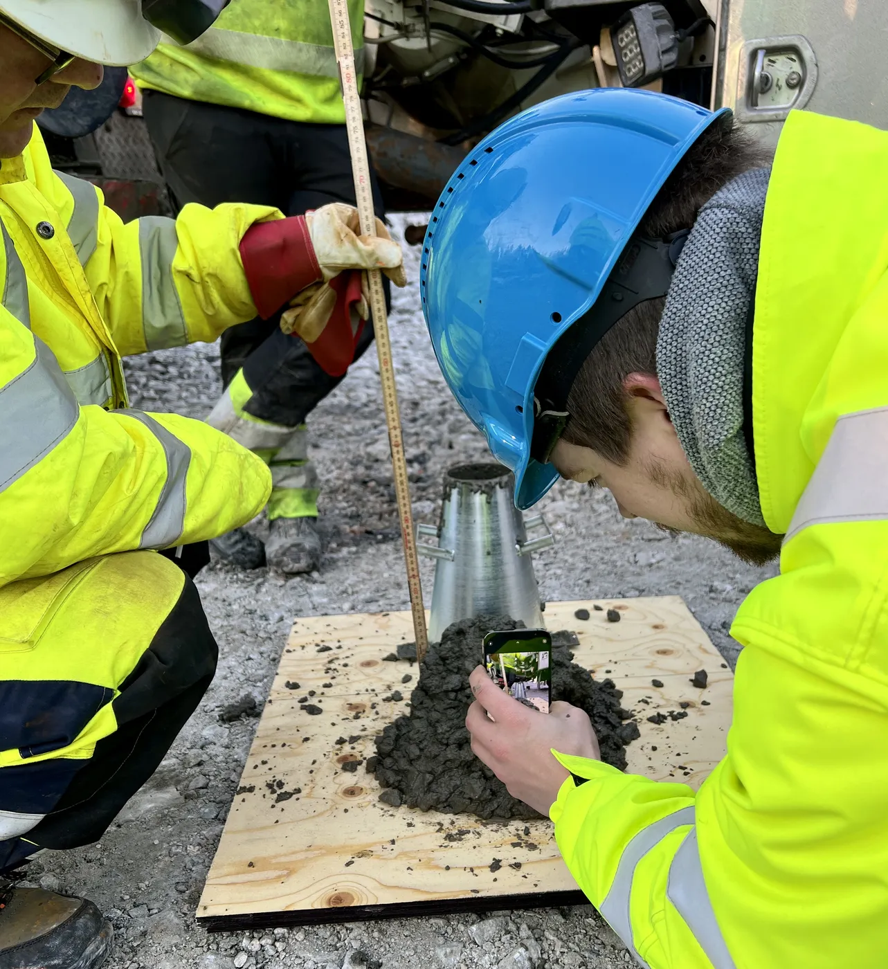 Kontroll av betong før støping